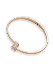 Lauren Ralph Lauren Crystal Baguette Bypass Cuff Bangle - Image 2 of 3