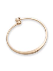 Lauren Ralph Lauren Crystal Baguette Bypass Cuff Bangle - Image 3 of 3