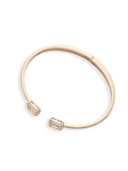 Lauren Ralph Lauren Gold Tone Crystal Boxed Cuff Bangle - Image 2 of 4