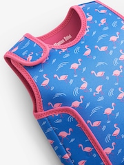 Flamenco en azul - JoJo Maman Bébé Estampado Traje de neopreno para bebés - Imagen 4 de 4
