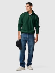 Rodd & Gunn Green Newfield Sweat Top - Image 3 of 6