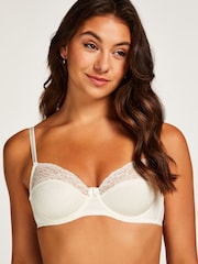 Blanco - Hunkemoller Blue Sophie Non-Padded Underwired Bra - Imagen 3 de 6