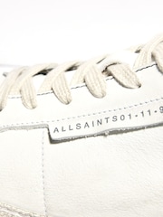 AllSaints White Sheer Low Top Lace-Up Cervo Shoes - Image 4 of 6