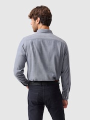 Rodd & Gunn Grey Barrhill Sports Fit Shirt - Image 2 of 6
