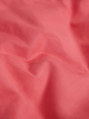 Pink Raspberry Cotton Rich Duvet Cover and Pillowcase Set - Image 4 of 4