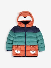 JoJo Maman Bébé RustFox Puffer Jacket - Image 5 of 8