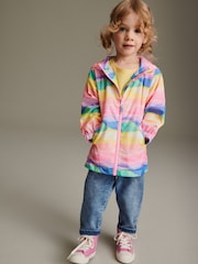Rainbow Shower Resistant Printed Cagoule (3mths-7yrs) - Image 2 of 10