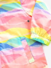 Rainbow Shower Resistant Printed Cagoule (3mths-7yrs) - Image 8 of 10