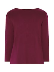 Evans Red Premium Button Cardigan - Image 6 of 6
