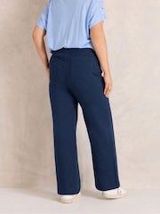 Evans Indigo Blue Wide Leg Jeggings - Image 3 of 6