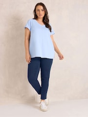 Evans Blue Skinny Jeggings - Image 2 of 6