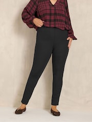 Evans Black Skinny Jeggings - Image 1 of 6