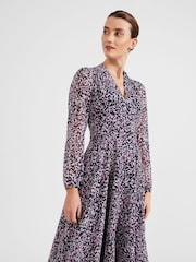 Hobbs Blue Petite Aurora Dress - Image 3 of 4