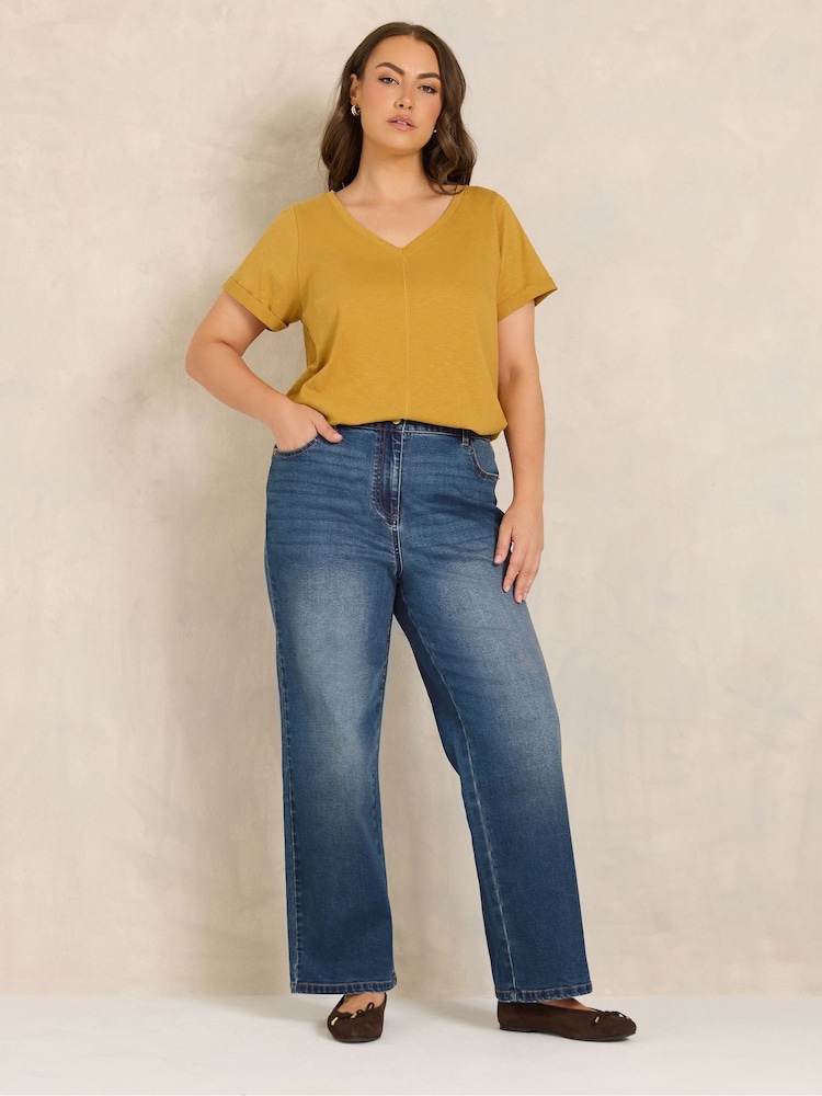 Evans Premium Denim Jeans med Vide bukseben - Bilde 2 av 6