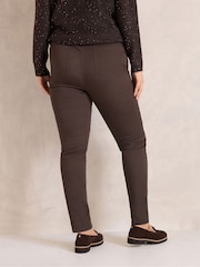 Evans Brown Skinny Jeggings - Image 3 of 6