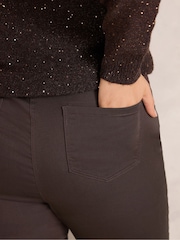 Evans Brown Skinny Jeggings - Image 4 of 6