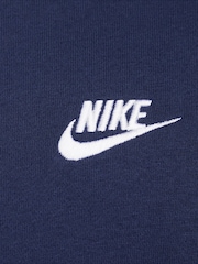 Nike Navy Club Crew Sweatshirt - Image 6 of 6