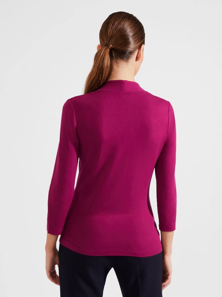 Hobbs Purple Aimee Top - Image 2 of 4