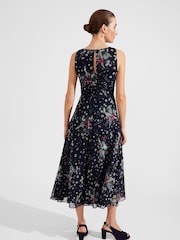 Hobbs Blue Floral Carly Dress - Image 2 of 4