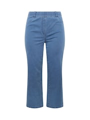 Evans Blue Wide Leg Jeggings - Image 5 of 6