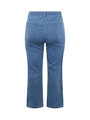 Evans Blue Wide Leg Jeggings - Image 6 of 6