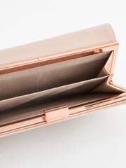 Nude Pink Patent Multi-Compartment Purse - Image 3 of 5
