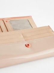 Nude Pink Patent Multi-Compartment Purse - Image 5 of 5