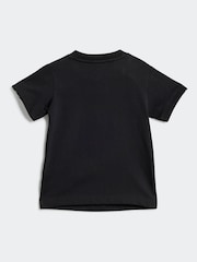 adidas Black 100% Cotton Shorts T-Shirt Set - Image 2 of 7