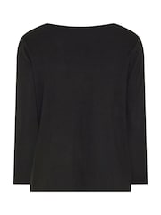 Evans Black Premium Button Cardigan - Image 6 of 6