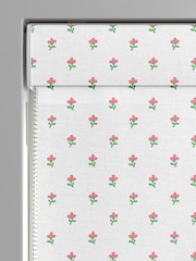Laura Ashley Peony Pink Wood Violet Made to Measure 100% Cotton Roman Blinds - Image 3 of 6