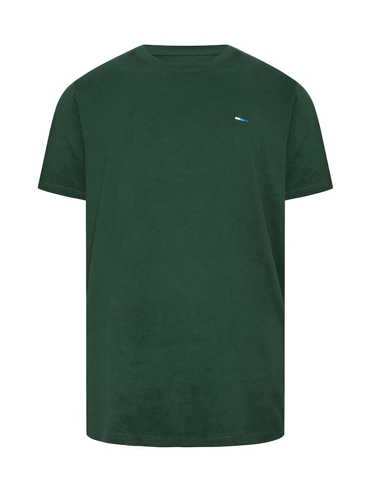 Marrón - Longitud total - Paquete de camisetas BadRhino Big & Tall Core 3 - Imagen 8 de 8