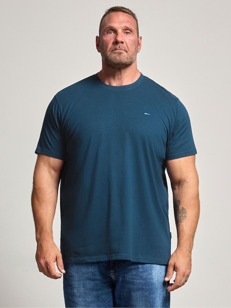 BadRhino Big & Tall Brown Full Length Core T-Shirts 5 Pack - Image 2 of 10