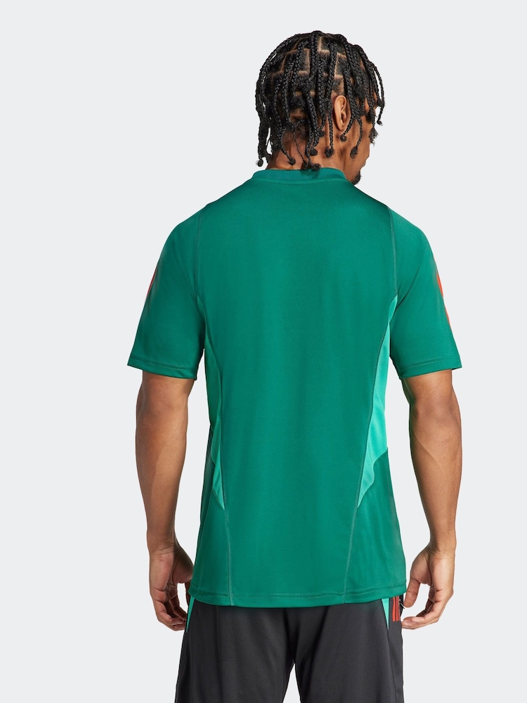 adidas Green Manchester United Tiro 23 Training Jersey - Image 2 of 7 adidas Green Manchester United Tiro 23 Training Jersey - Image 2 of 7