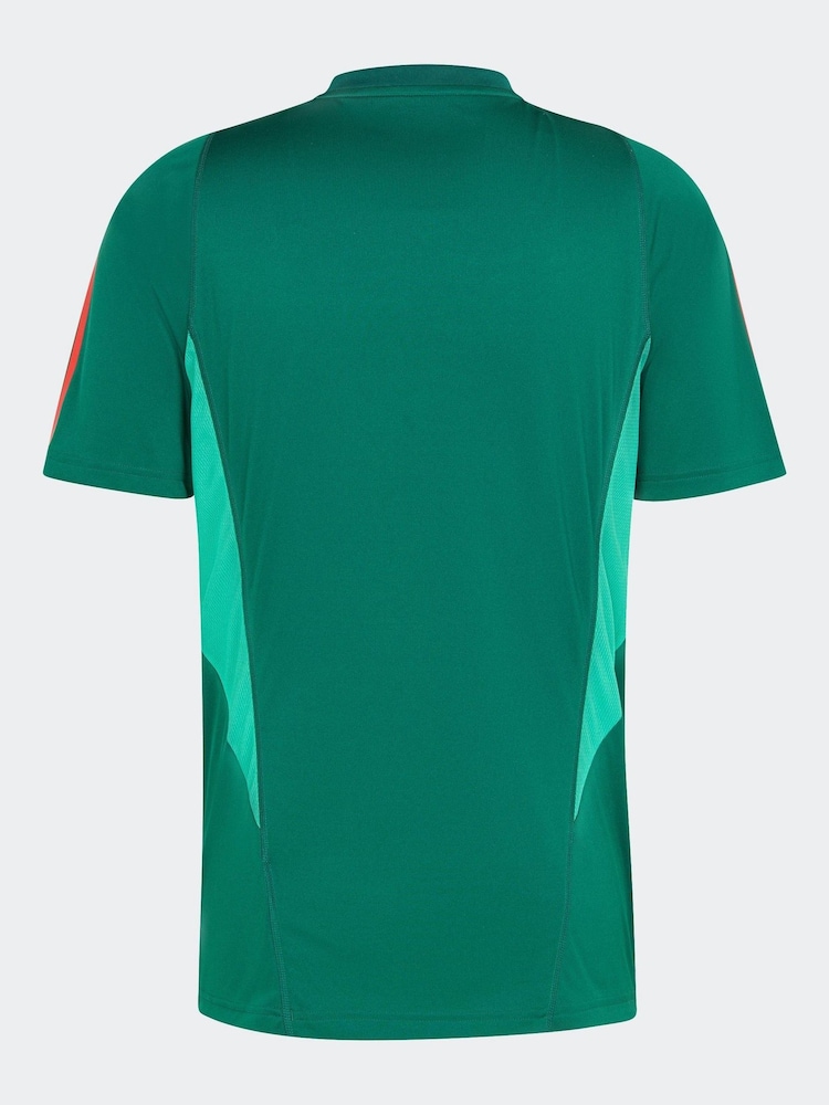 adidas Green Manchester United Tiro 23 Training Jersey - Image 7 of 7 adidas Green Manchester United Tiro 23 Training Jersey - Image 7 of 7