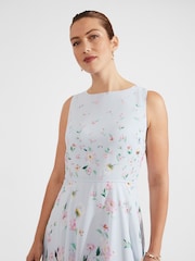 Hobbs Blue Carly Dress - Image 4 of 5