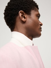 Pink Slim Fit Motionflex Stretch Suit Jacket - Image 5 of 11