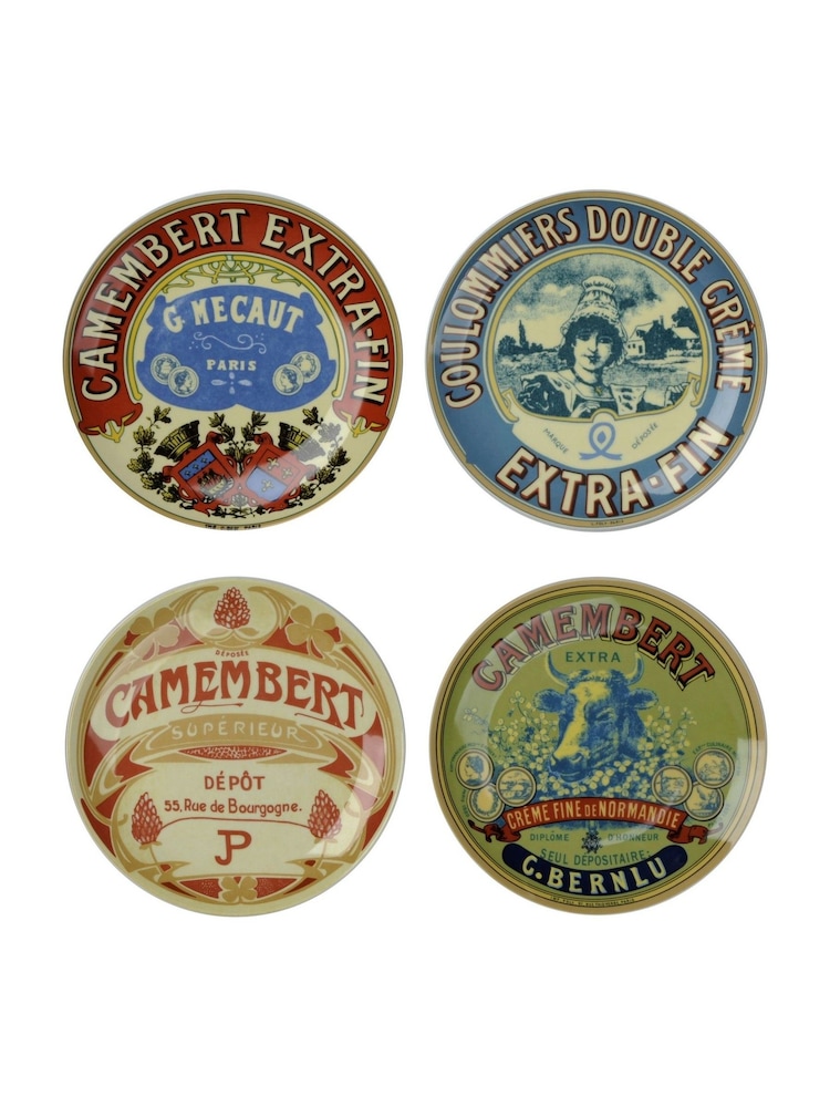 BIA International Set of 4 Multicoloured Classic Camembert Plates - Image 2 of 8 BIA International Set of 4 Multicoloured Classic Camembert Plates - Image 2 of 8