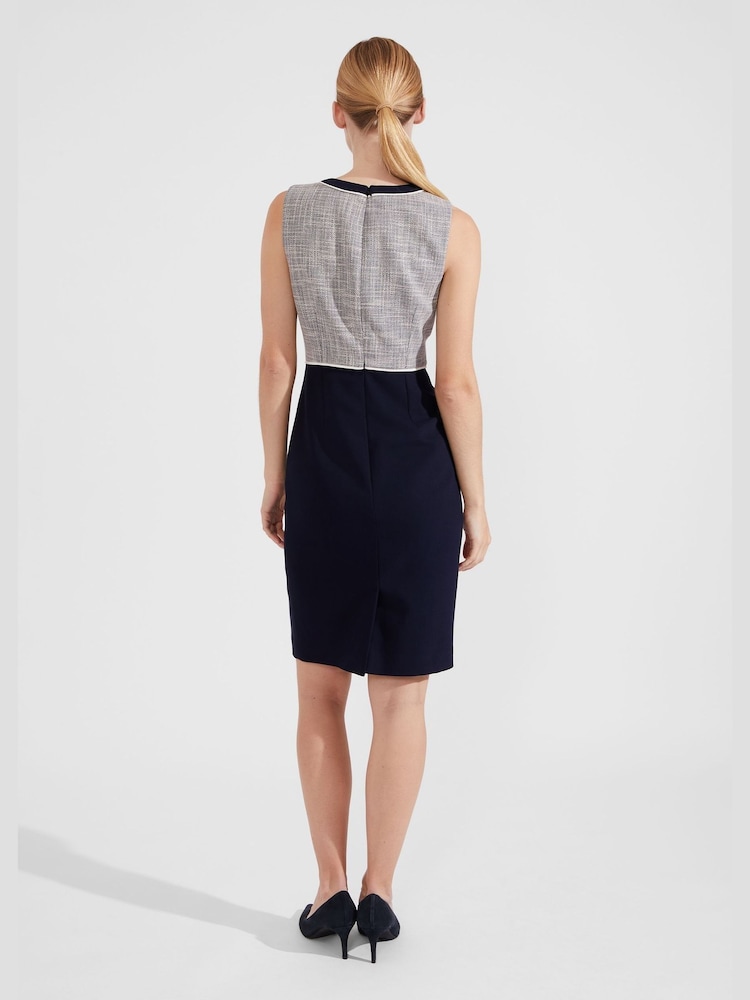 Hobbs Navy Blue Laurie Dress - Image 2 of 4