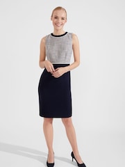 Hobbs Navy Blue Laurie Dress - Image 3 of 4