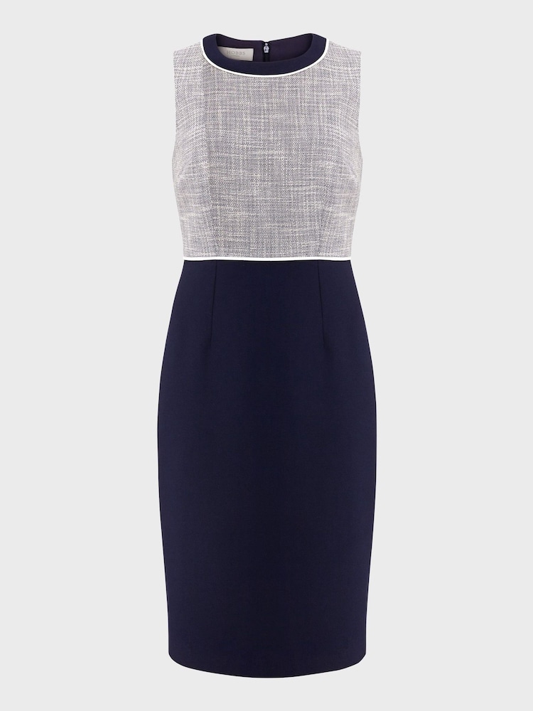 Hobbs Navy Blue Laurie Dress - Image 4 of 4