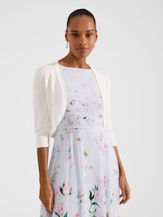 Hobbs Cream Carrie Bolero - Image 1 of 4