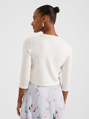 Hobbs Cream Carrie Bolero - Image 2 of 4