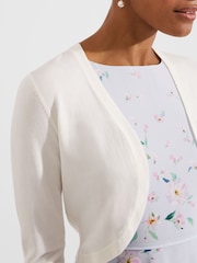 Hobbs Cream Carrie Bolero - Image 3 of 4