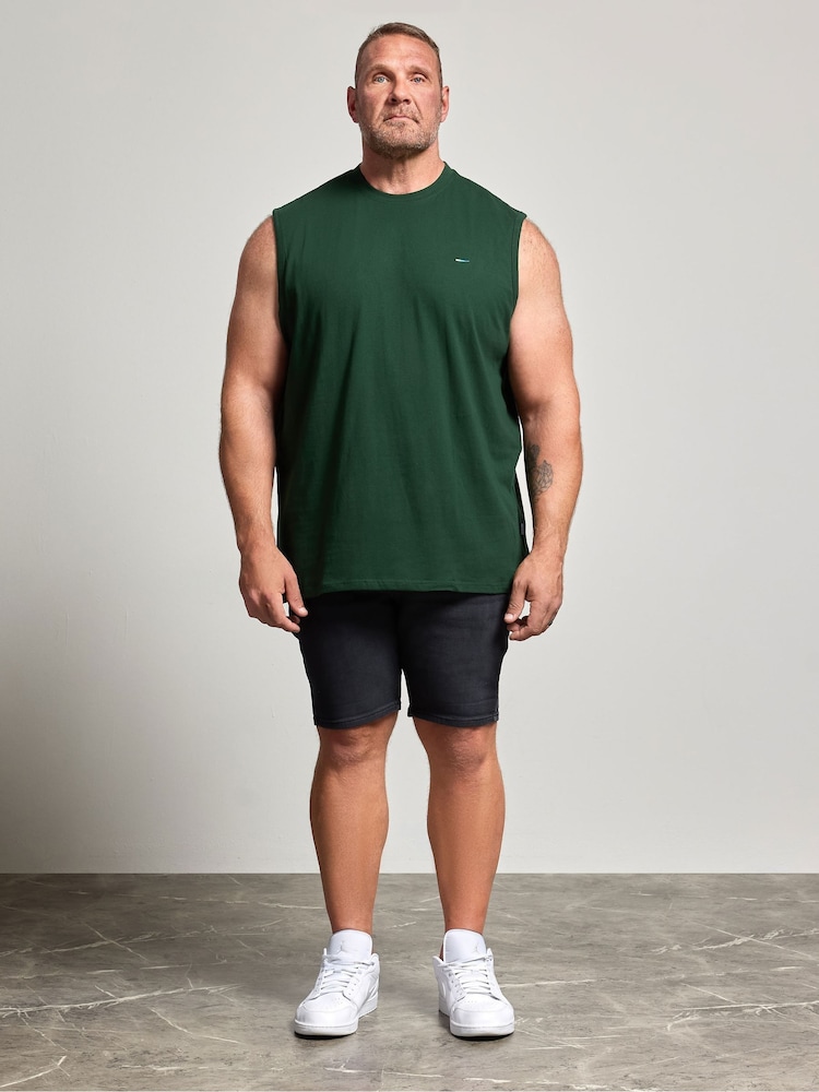 BadRhino Big & Tall Brown Muscle Vests 3 Pack - Image 2 of 5 BadRhino Big & Tall Brown Muscle Vests 3 Pack - Image 2 of 5