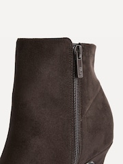 Linzi Brown Prospect Platform Stiletto Heel Ankle Boots - Image 4 of 5