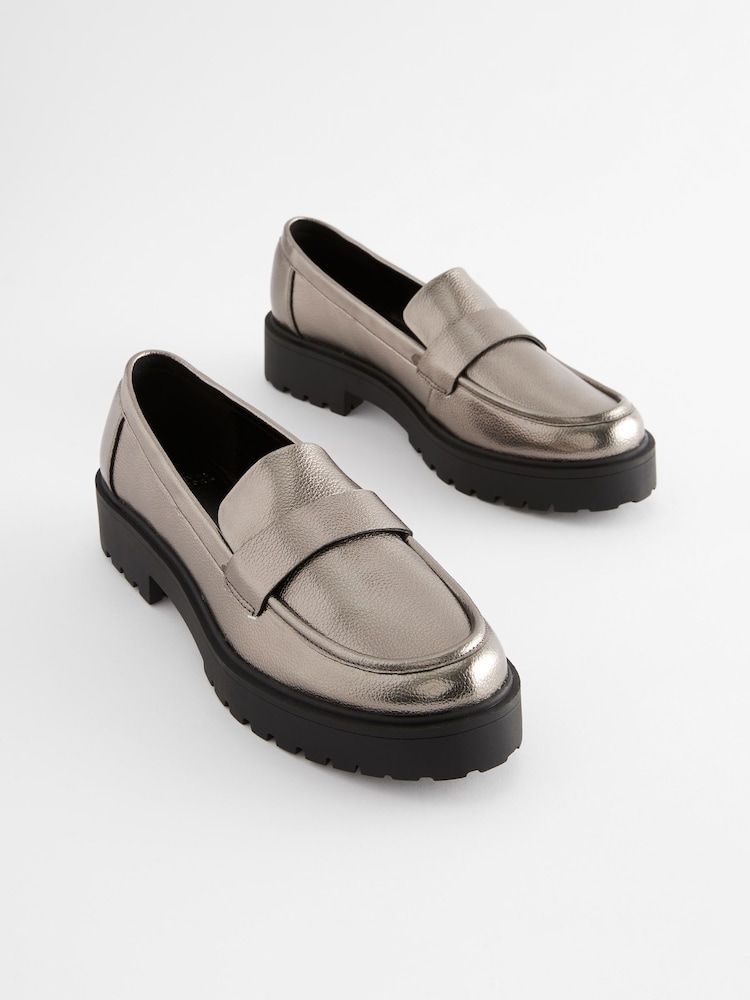 Étain métallisé - Mocassins épais Forever Comfort® - Image 5 of 9