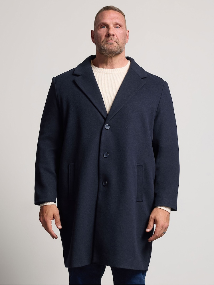 BadRhino Big & Tall Blue Formal Coat - Image 1 of 6 BadRhino Big & Tall Blue Formal Coat - Image 1 of 6