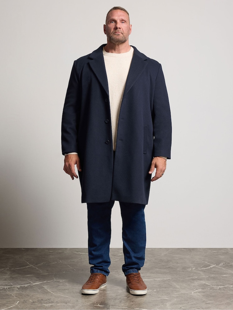 BadRhino Big & Tall Blue Formal Coat - Image 2 of 6 BadRhino Big & Tall Blue Formal Coat - Image 2 of 6