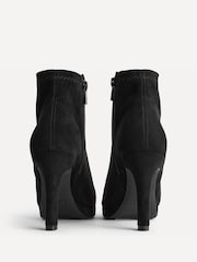 Linzi Black Prospect Platform Stiletto Heel Ankle Boots - Image 5 of 5