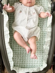 Mamas & Papas x Laura Ashley Green Ocarro Carrycot Calcot - Image 3 of 5